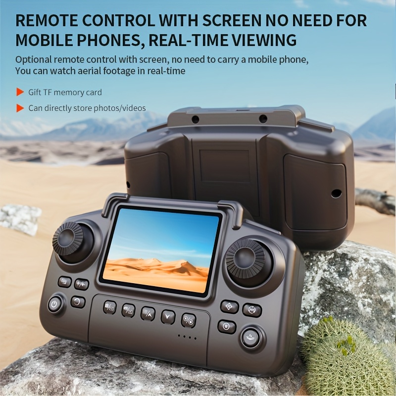 Новый складной дрон E99 PRO MA – обзор и цена Drone Controller Screen