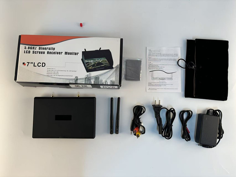 5,8 ГГц FPV DVR LS5802D, 7-дюй – обзор и цена Drone Controller Screen